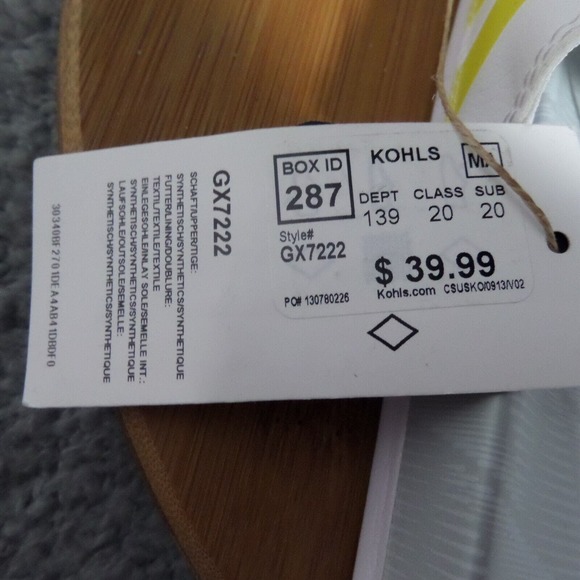 Adidas Adilette Slide Men's Size 13 Cushioned Slip On Rainbow Sandals Gx7222 - Picture 7 of 8